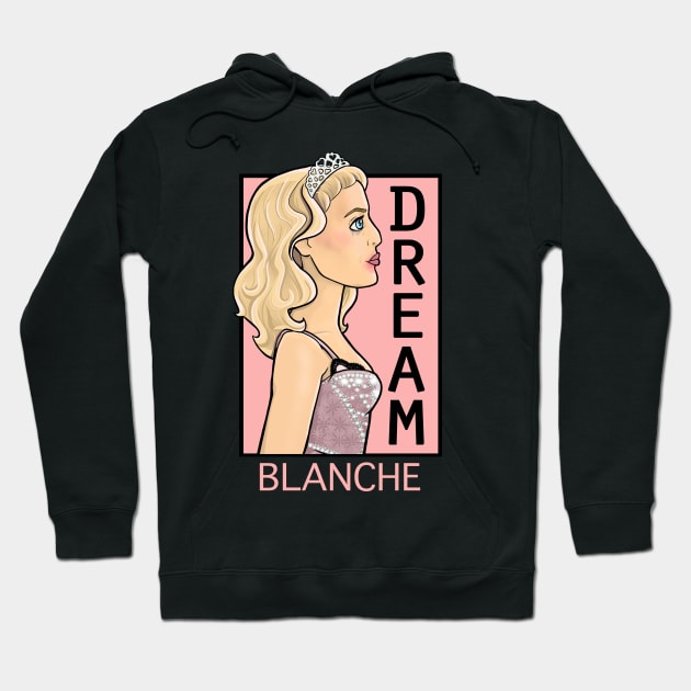 Gillian Anderson Blanche Hoodie by Sitily